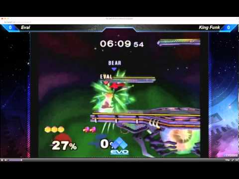 EVO 2013 - Super Smash Bros Melee - Eval vs King Funk