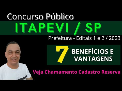ITAPEVI SP 529 vagas. Fundamental, Médio e Superior. Detalhes do Edital Prefeitura. Material Estudo.