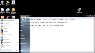 Run (menjalankan) Python Di Command Prompt (cmd) Windows