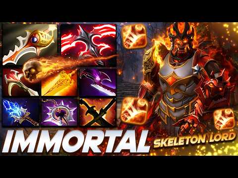 Wraith King Skeleton Boss - Dota 2 Pro Gameplay [Watch & Learn]