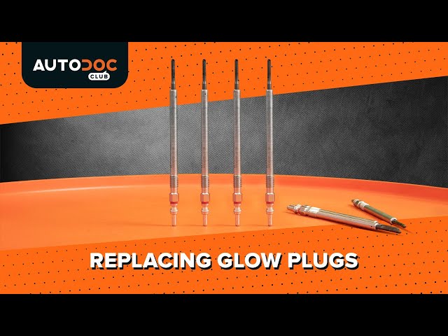 Watch the video guide on MERCEDES-BENZ CLK Diesel glow plugs replacement