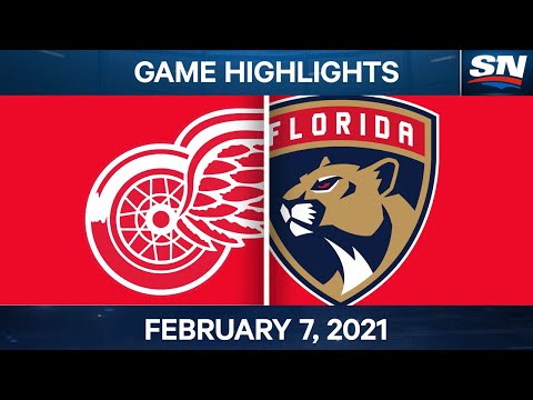 NHL Highlights | Red Wings vs. Panthers – Feb. 07, 2021