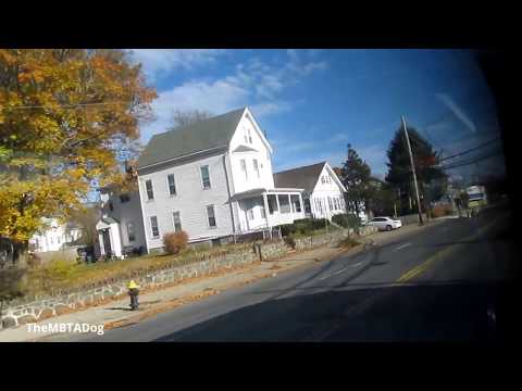 TheMBTADog: MBTA Bus 36 Ride - VA HOSPITAL & CHARLES RIVER LOOP to FOREST HILLS [New Flyer CNG 1606]