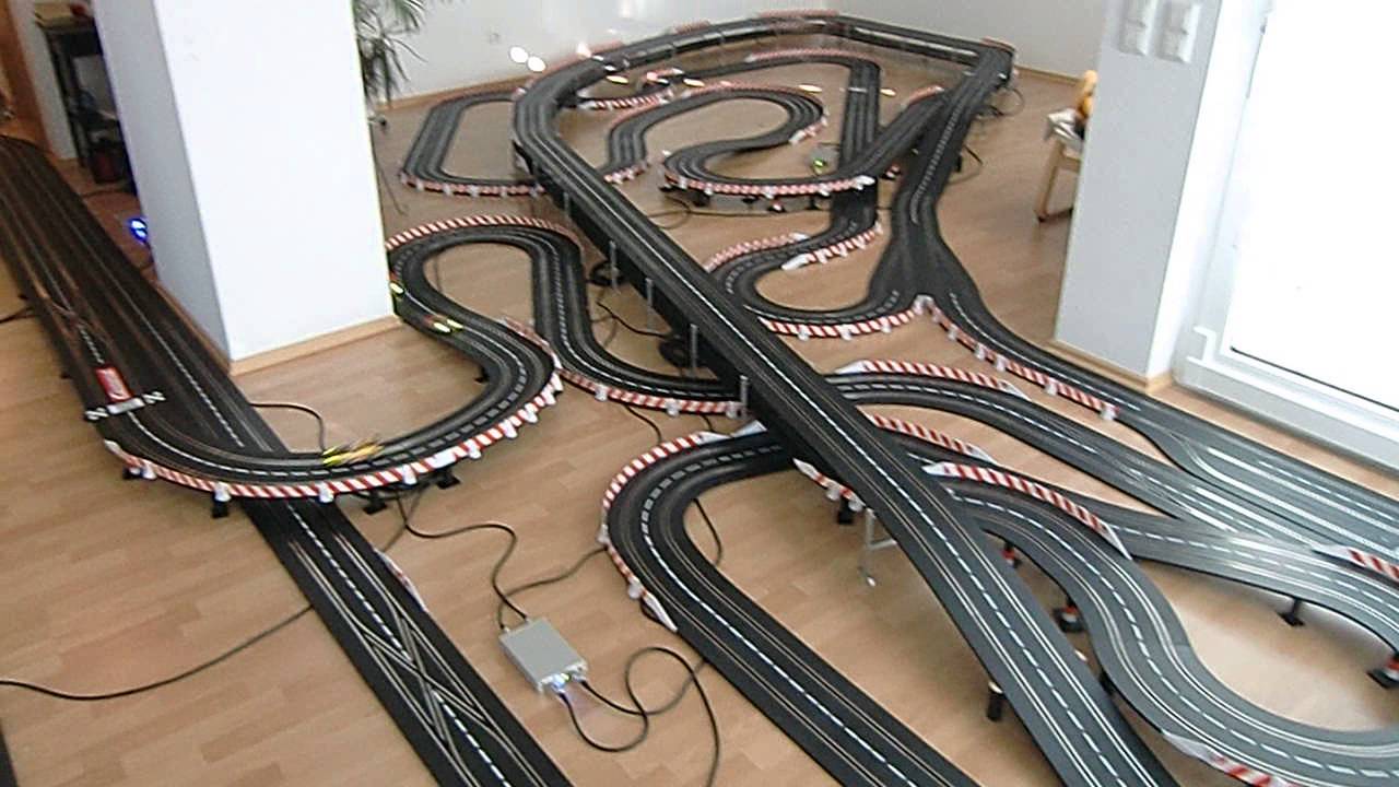 107 Meter lange Carrera-Bahn
