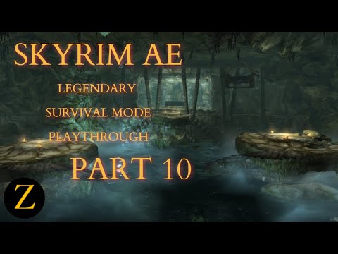 Skyrim Anniversary Edition / Legendary Difficulty Survival Mode Part 10 - Last Of The Sibling Trio
