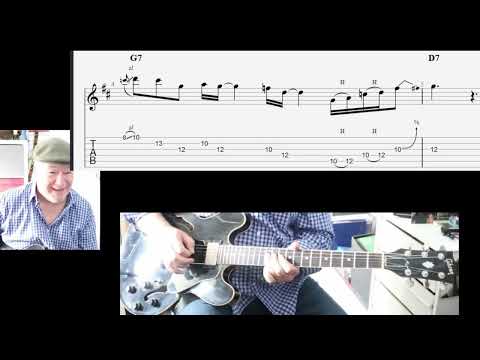 372.   Bending Chromatically through different notes  -  Lick 77