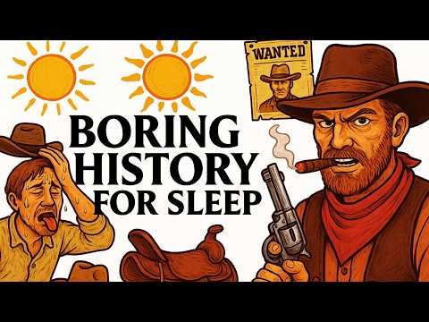 Boring History For Sleep |  Why You Wouldn't Survive a Day in the Wild West