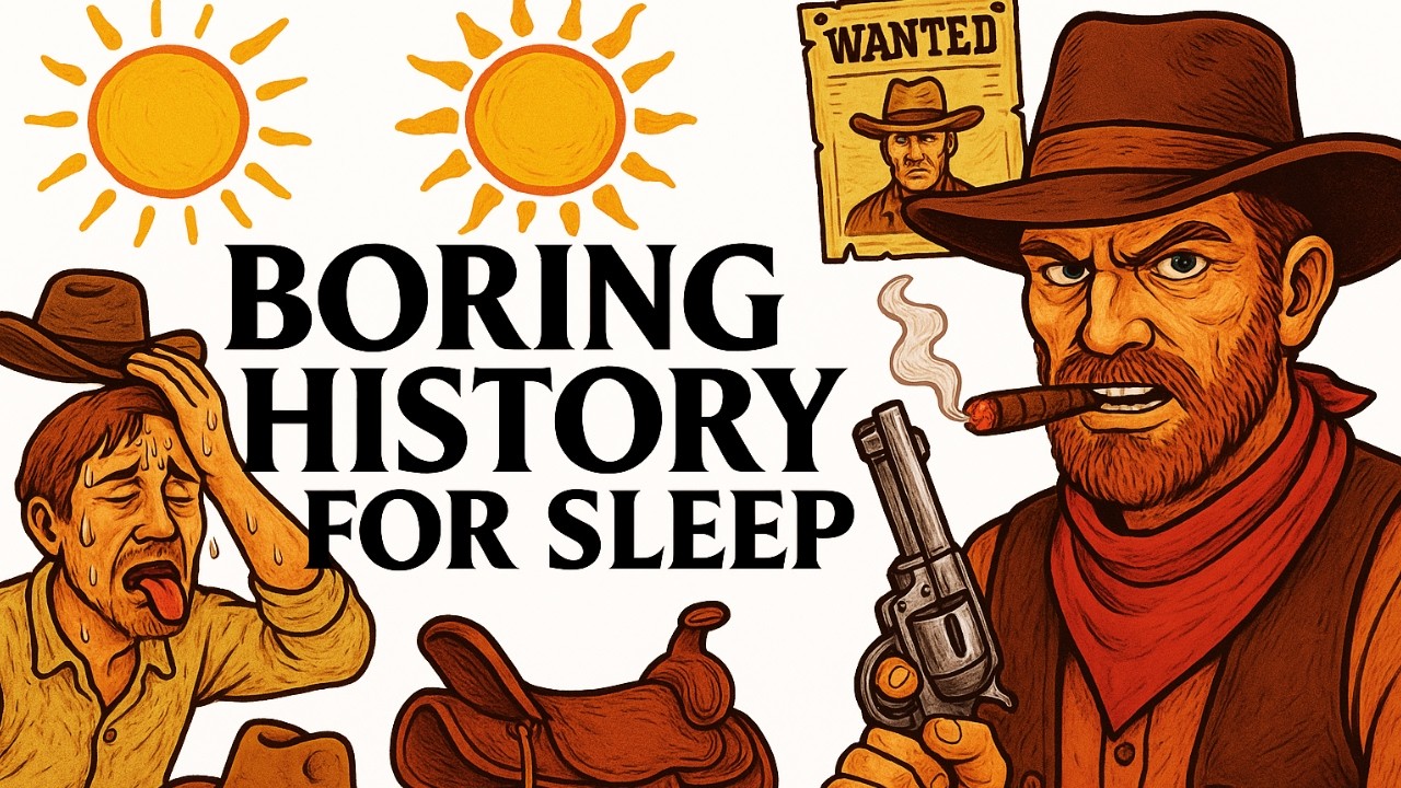 Boring History For Sleep |  Why You Wouldn't Survive a Day in the Wild West
