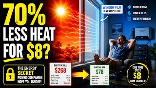 This $8 Window Film Blocks 70% of Heat (Utilities Pray You Don't Find It)