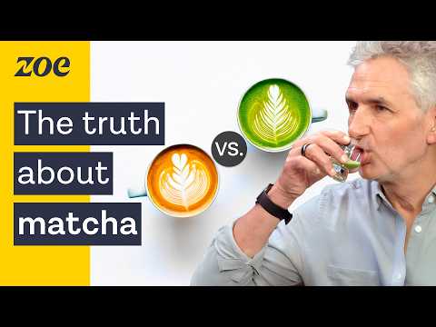 Matcha, coffee and green tea: which is healthiest? with Prof. Tim Spector and Chef Andrew Kojima