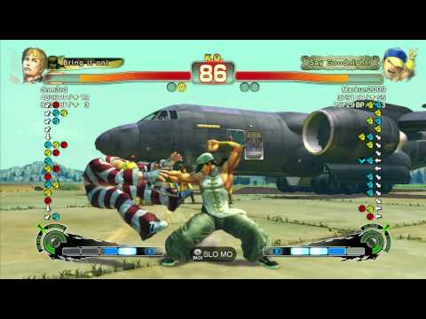 SSF4 AE: Sasaki (Cody) vs Markun2009 (Yun) - Game 2 Ranked Match (720p HD)