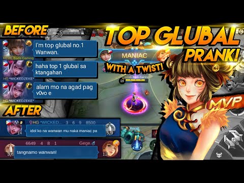 WANWAN TOP GLOBAL PRANK WITH A TWIST(MANIAC) - GRABE LAPTRIP TO! HAHA