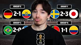 World Cup Matchday 3 Predictions