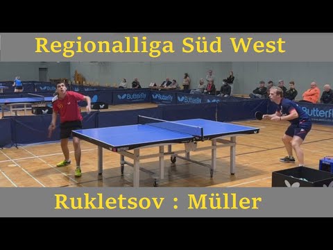 Regionalliga Süd West | V.Rukletsov(2271TTR) : D.Müller(2156TTR)