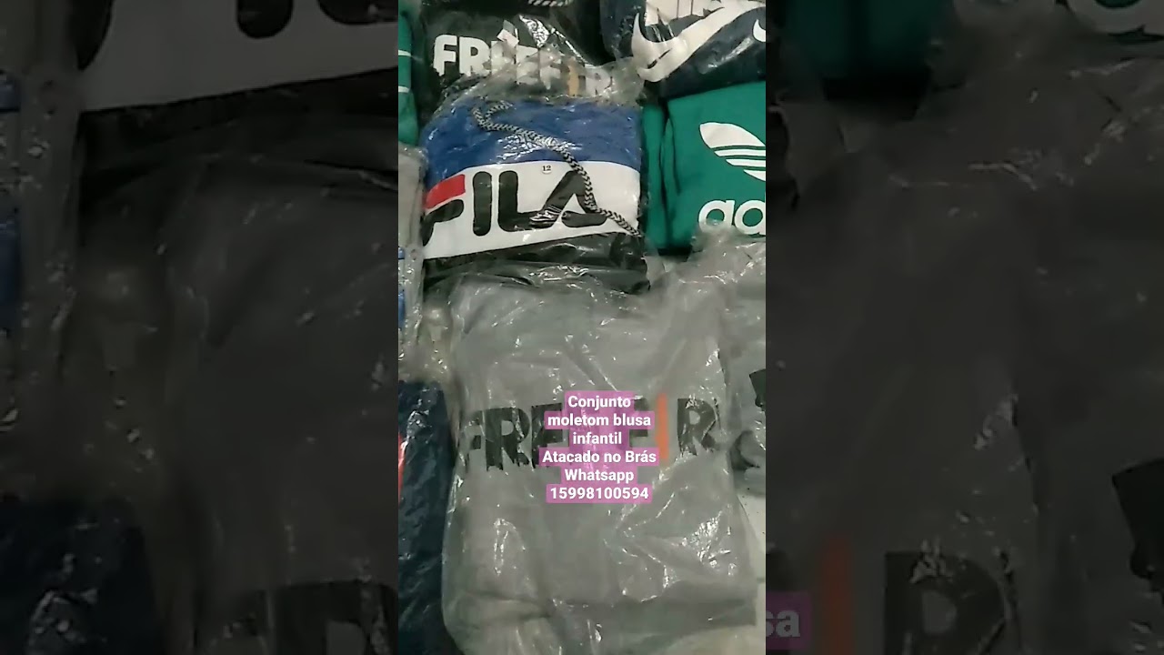 Watch Now Conjunto moletom blusa infantil tam 01 Até 16 Atacado é varejo no Brás Whatsapp 15998100592 Conjunto moletom blusa infantil tam 01 Até 16 Atacado é varejo no Brás Whatsapp 15998100592