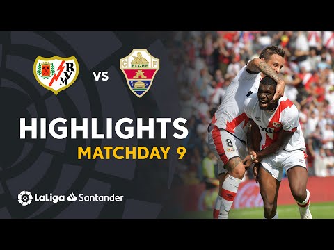 Resumen de Rayo Vallecano vs Elche CF (2-1)