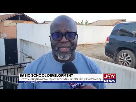 Kuntanase Presbyterian School appeals for more teachers after BECE performance drops