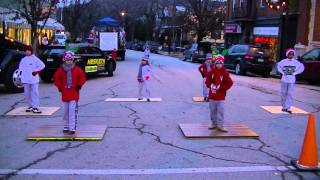 preview picture of video 'Vandergrift Light Up Night 2014 RFG Dance Ministry Sing Sing Sing'