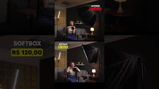 Luz profissional vs Luz barata | Iluminação para vídeo