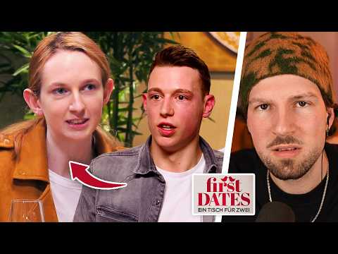 SIE FREUT SICH DASS ES ENDLICH UM IST..😰 First Dates💔