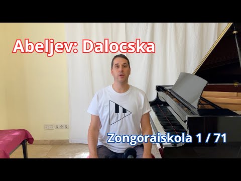 Jurij Abeljev: Dalocska (Zongoraiskola 1 / 71)
