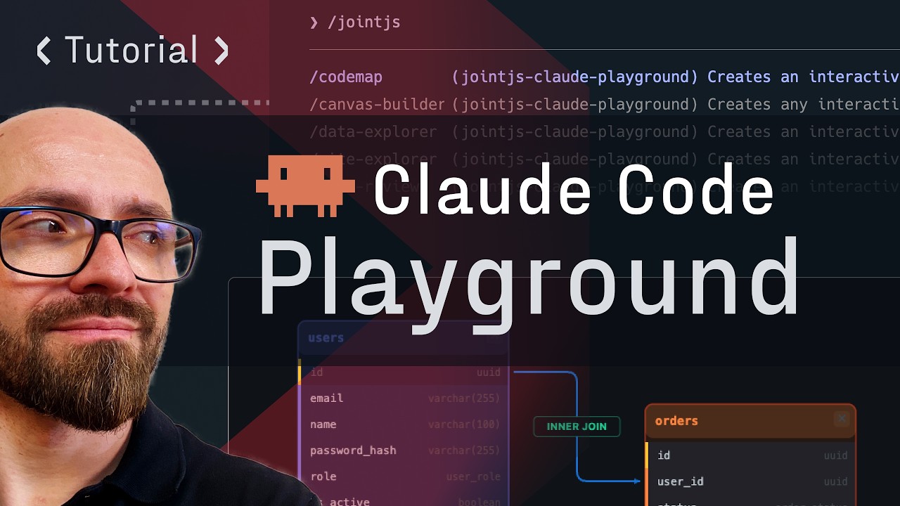 Build better Claude Code Playgrounds with JointJS