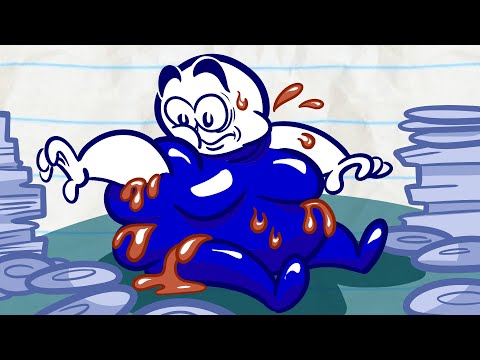 Pencilmate's Sticky Situation! | Animated Cartoons Characters | Animated Short Films | Pencilmation