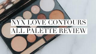 NYX Love Contours All Palette Review + Swatches