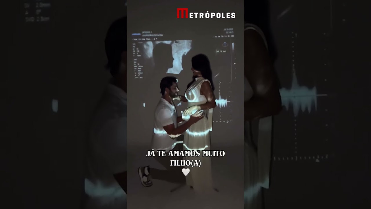Tempo de Deus, diz Laís Caldas ao revelar gravidez com Gustavo