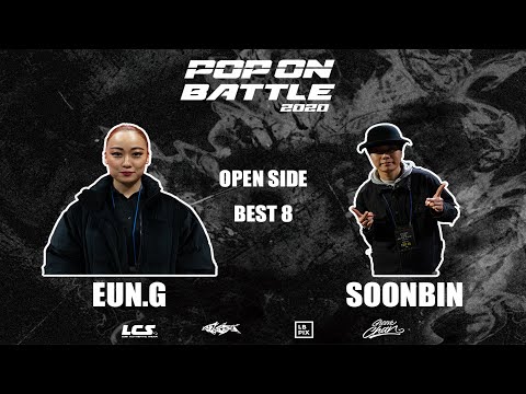 EUN.G vs SOONBIN｜Open side Best 8 @ POP ON BATTLE 2020｜LB-PIX