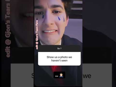 Gjon's tears - Insta Q&A - 23.04.2023
