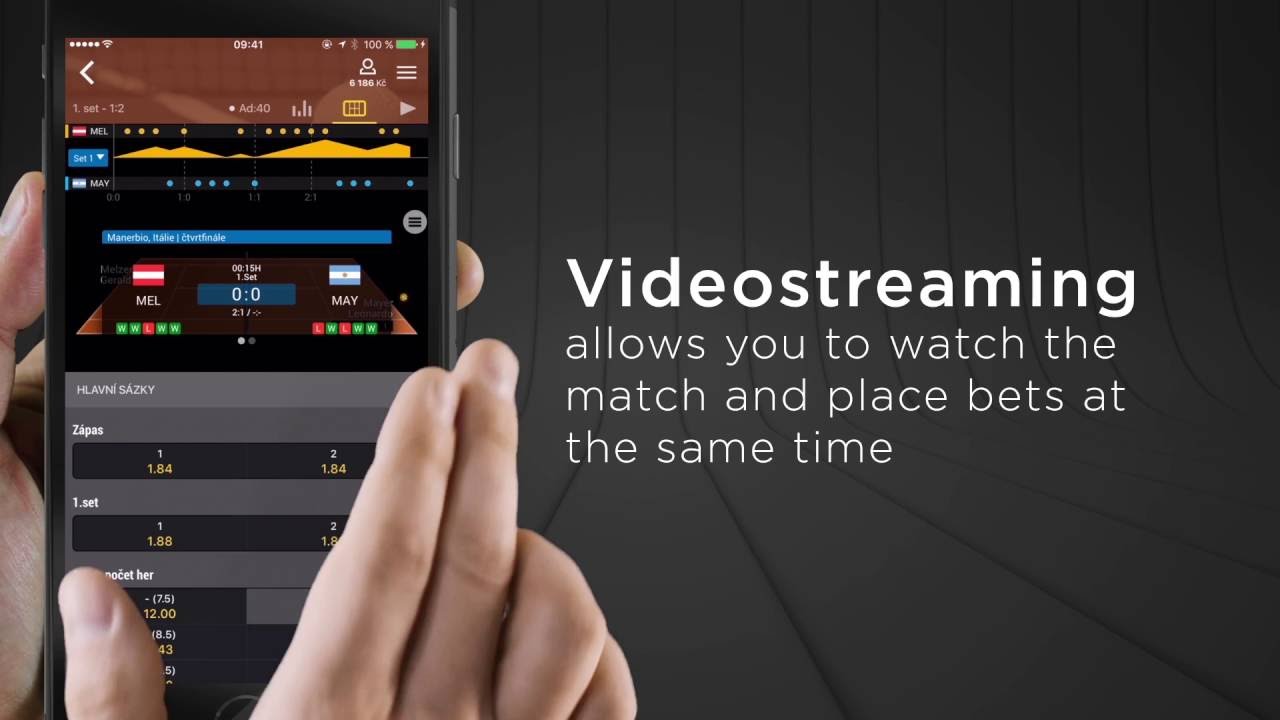 Fortuna Betting Mobile Application (both Android and iOS) by Etnetera