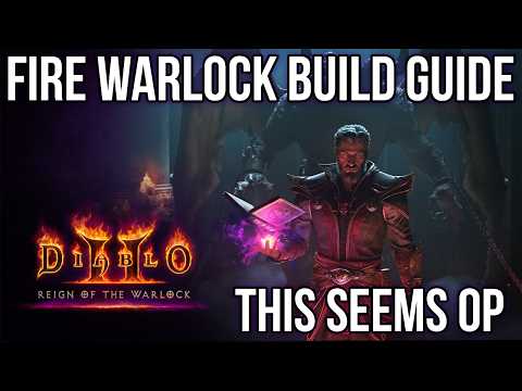 This Starter Build is Insane - Diablo 2 Resurrected - Fire Warlock Leveling Build Guide