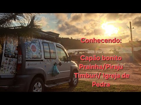 Conhecendo a prainha de Piraju e a Igreja de Pedra de Timburi. 