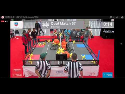 VEXLB2 vs PRAR1 VEX WORLDS 2017