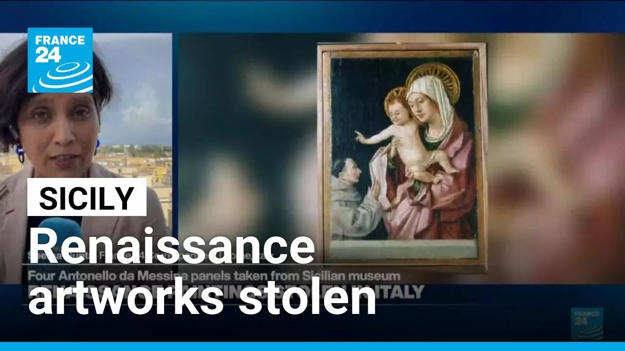 Video: Four Antonello da Messina panels stolen from MuMe museum in Messina on Ferragosto