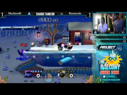 Shark Tank @ the Balcony II - Pools ft. Machievelli (Ivysaur)  VS Burnsocks (Yoshi)