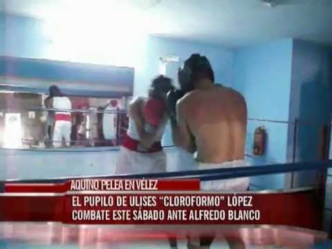 Aquino pelea en Vélez: el sábado combatirá ante Alfredo Blanco