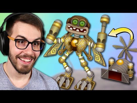 Waking the New EPIC WUBBOX on Air Island! (My Singing Monsters)