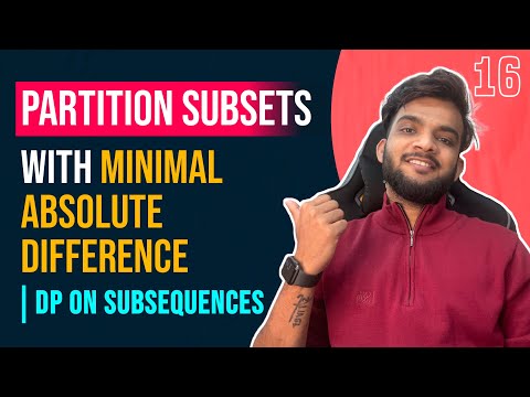 Minimum Subset Sum Difference Dynamic Programming Dynamicprogramming Coding