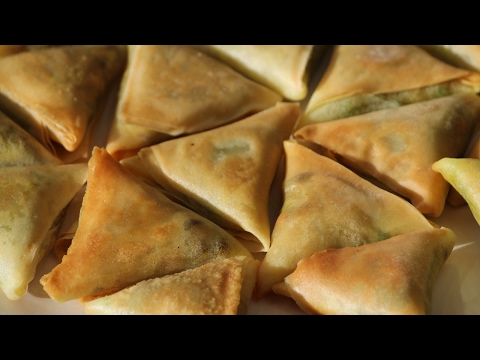 Beef and Turmeric Samosas