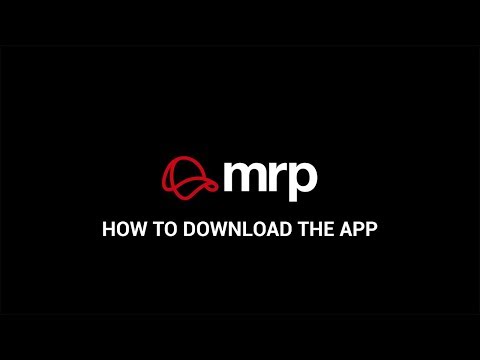 How to get set-up | The MRP App