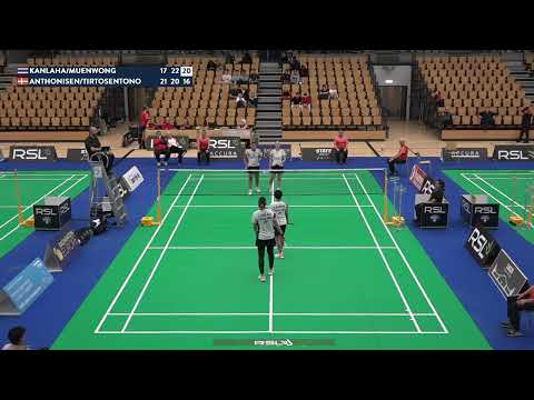 Match point - Kanlaha /Muenwong vs Anthonisen / Tirtosentono - WD, SF - STATE Denmark Challenge 2024
