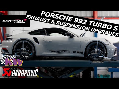 992 Turbo S Akrapovic Exhaust & KW HAS Kit installation
