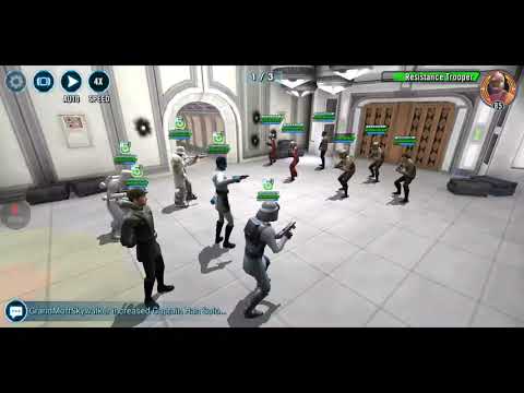 SWGoH: Testing Emperor's Trap triggering Range Trooper's Unique.