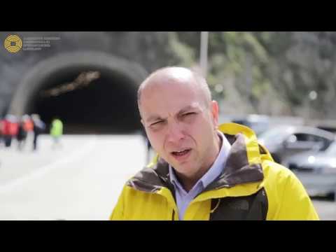დარიალის ხეობაში ორ კილომეტრამდე სიგრძის ახალი გვირაბი გაიხსნა
