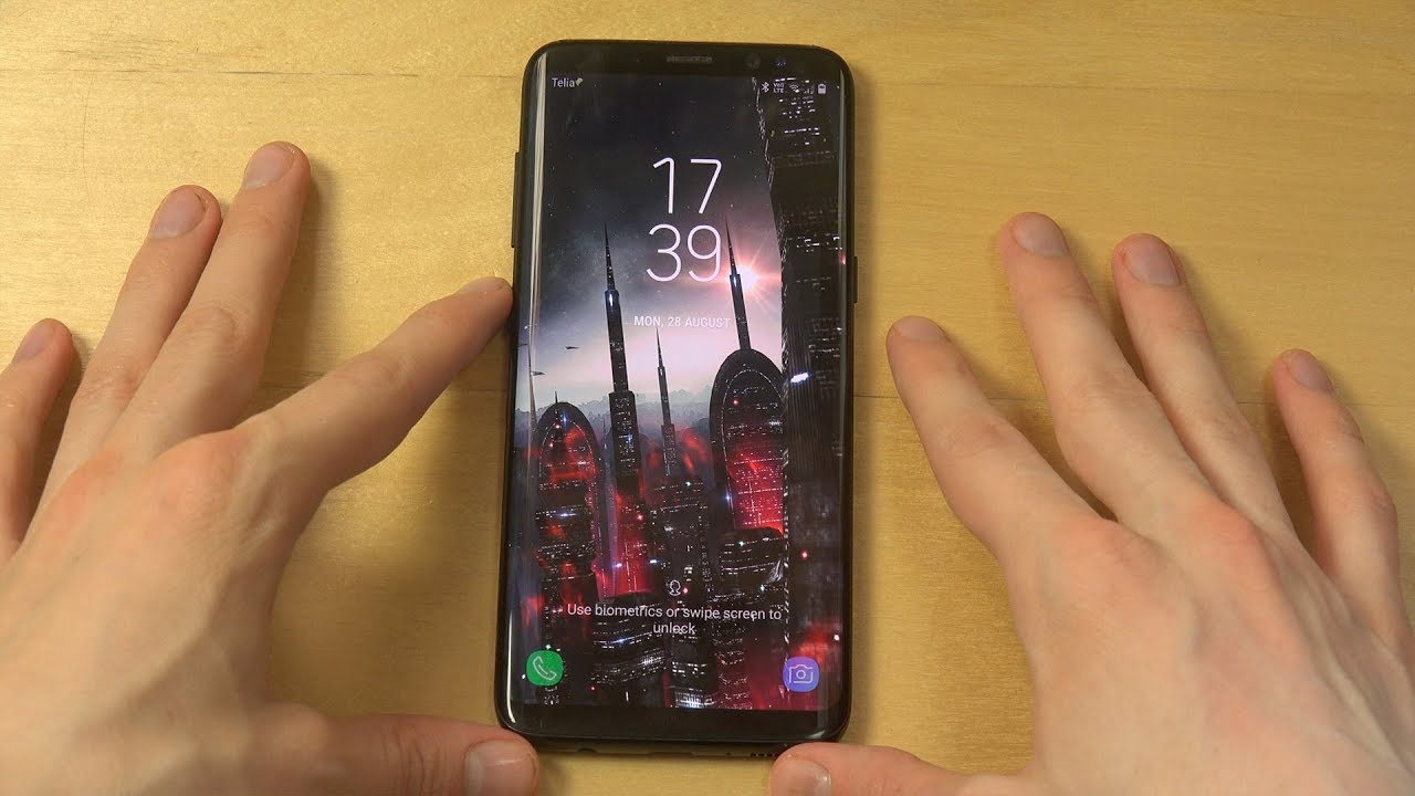 AMAZING Space Colony Live Wallpaper Samsung Galaxy S8 Review!