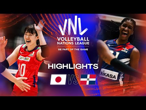 Волейбол JPN vs. DOM — Highlights Week 1 | Women's VNL 2023