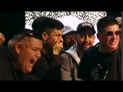 🤯DUKI ENLOQUECIÓ con la RIMA de EL MENOR en #Ligabazooka