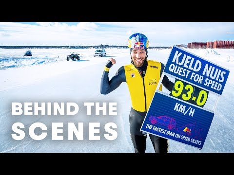 QUEST FOR SPEED: The guy that broke the world speed skate record.